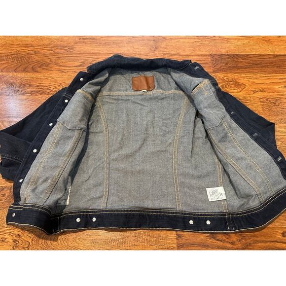 AG Jeans Robyn Denim Jacket - Dark Wash - Size Medium Closet Staple - Picture 2 of 10